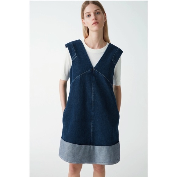 COS Denim A-line Dress - Picture 2 of 7